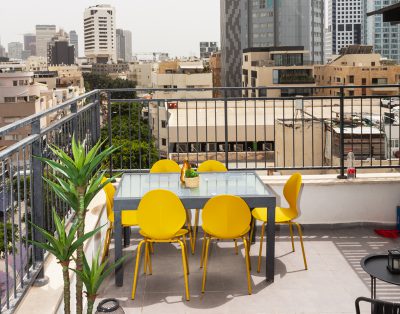 דירת גג דופקלס יוקרתי בתל אביב